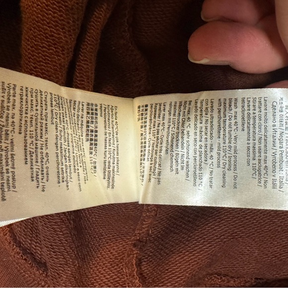 Fendi Brown & Black Monogram Hoodie Size Large - Picture 5 of 7